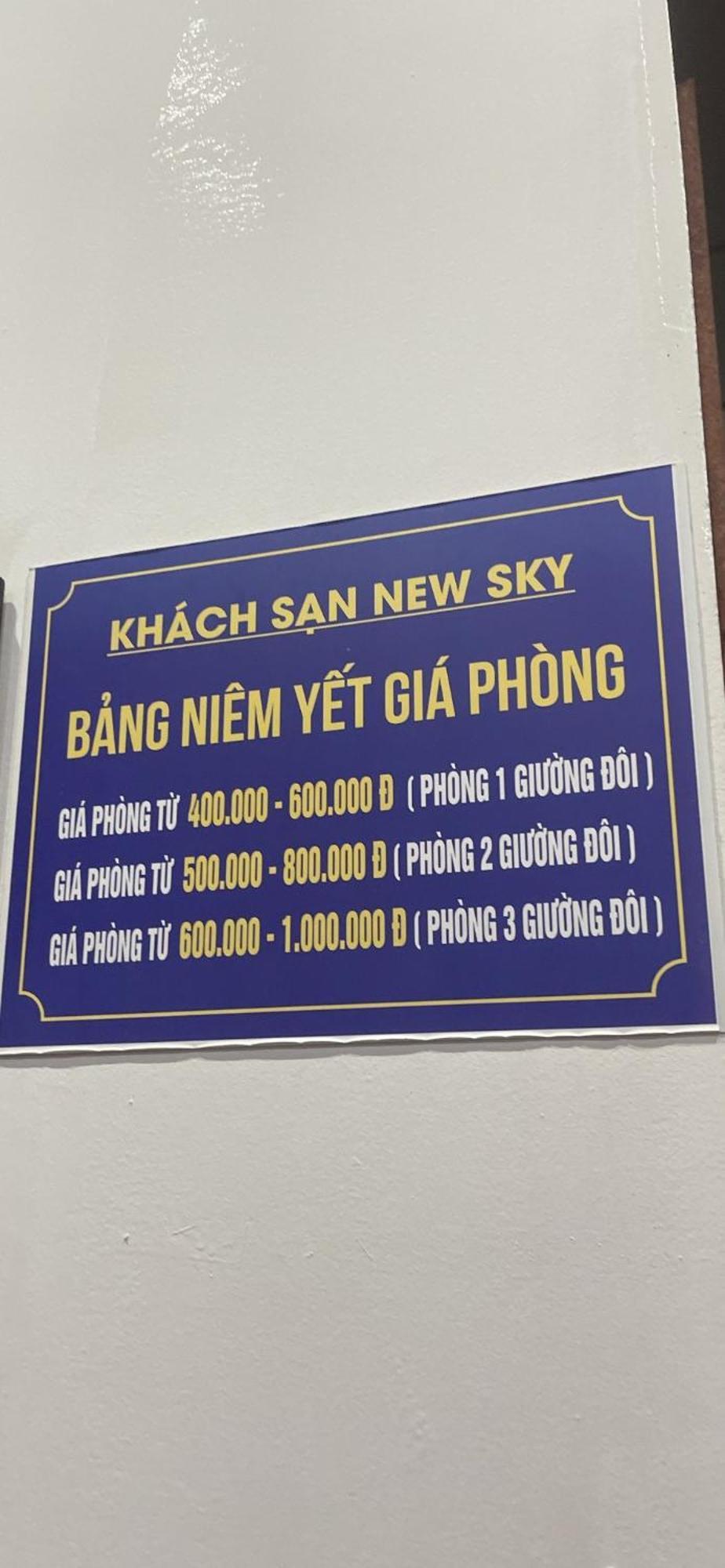 New Sky Hotel Cửa Lò Exterior foto